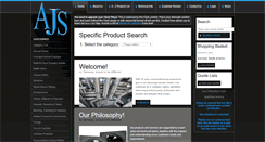Desktop Screenshot of ajs-vent.co.uk